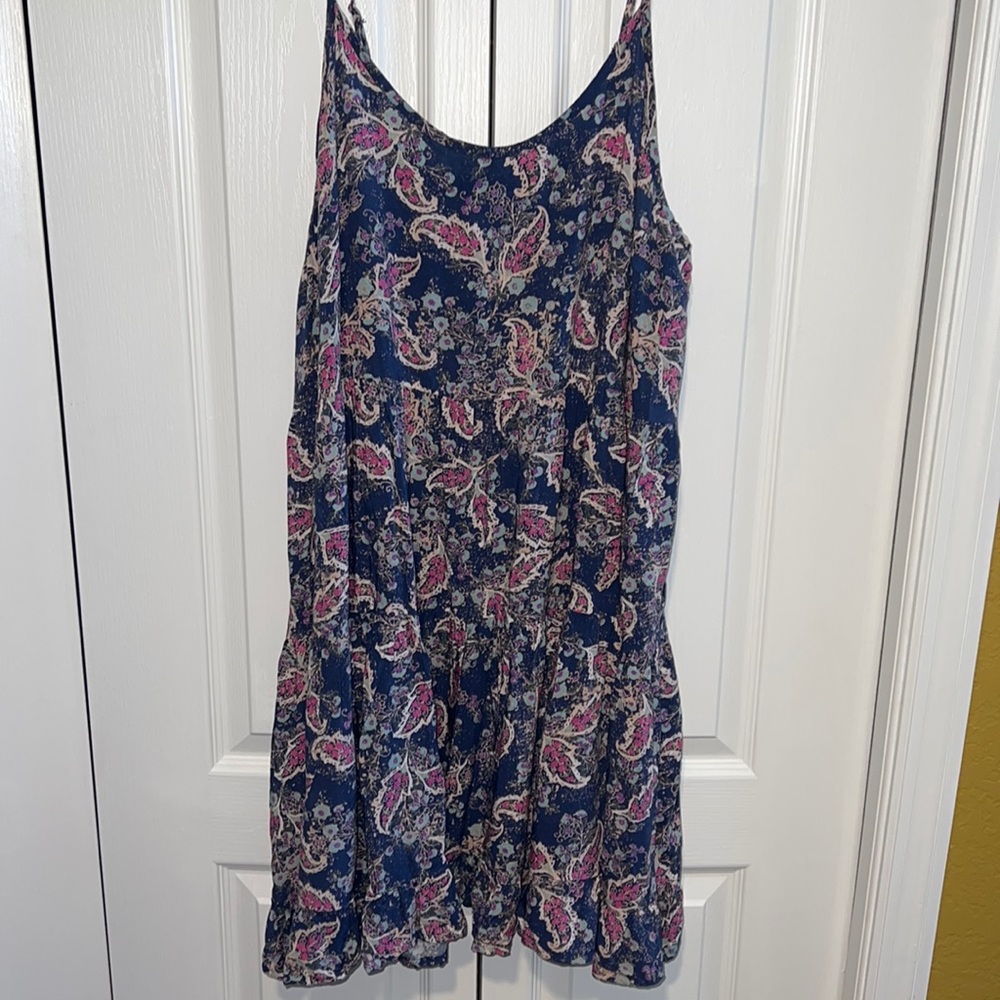 Mossimo Floral Dress | Pink & Blue | Size XL